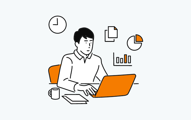 人による記事作成・リライトのイメージイラスト